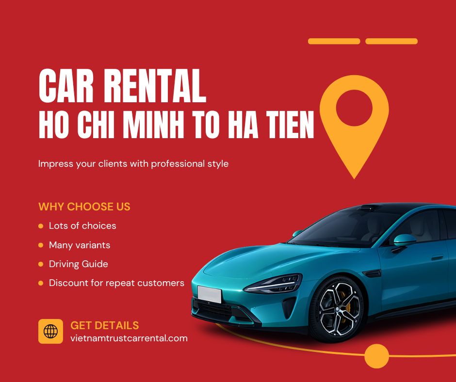 Car rental  Ho Chi Minh To Ha Tien